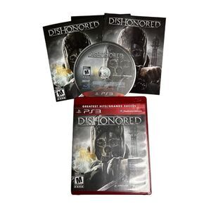 Dishonored Greatest Hits Sony PlayStation 3 PS3 Bethesda Action Stealth Game